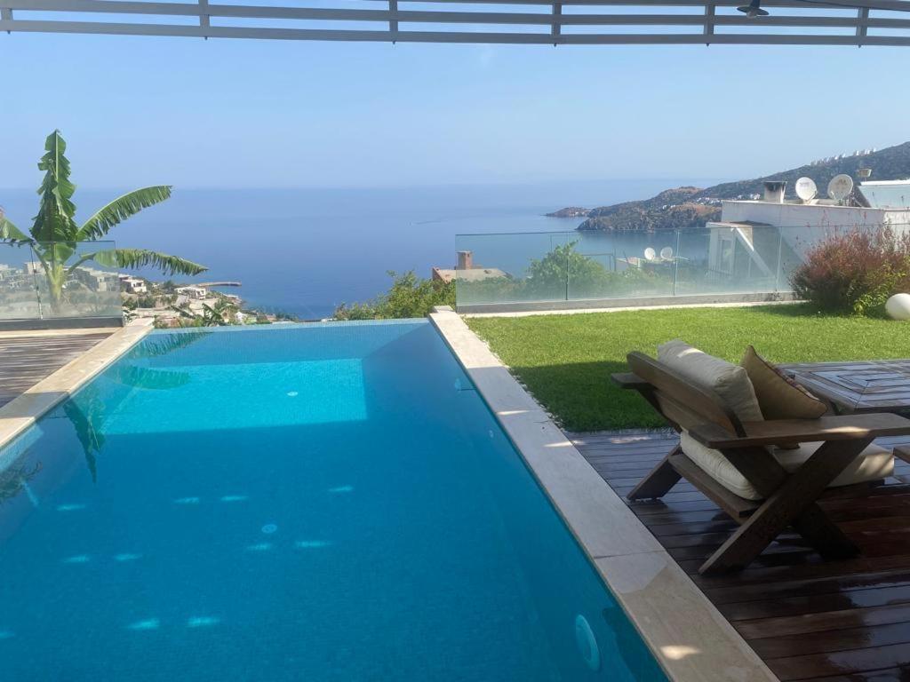 Villa Aleph-Kiralik Muestakil Havuzlu Luex Villa Бодрум Екстер'єр фото