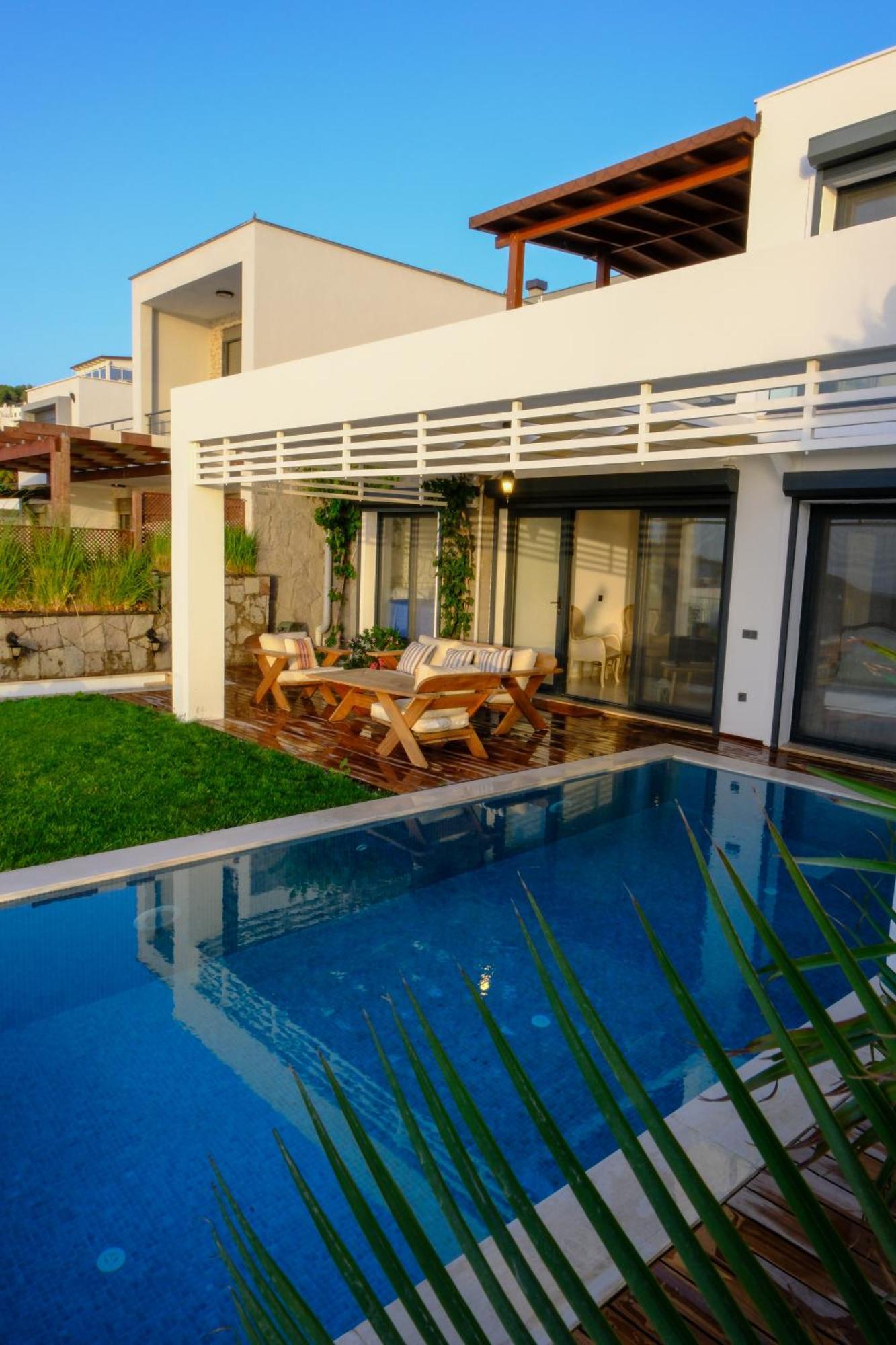 Villa Aleph-Kiralik Muestakil Havuzlu Luex Villa Бодрум Екстер'єр фото